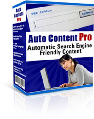 Product picture Auto Content Pro with MRR!